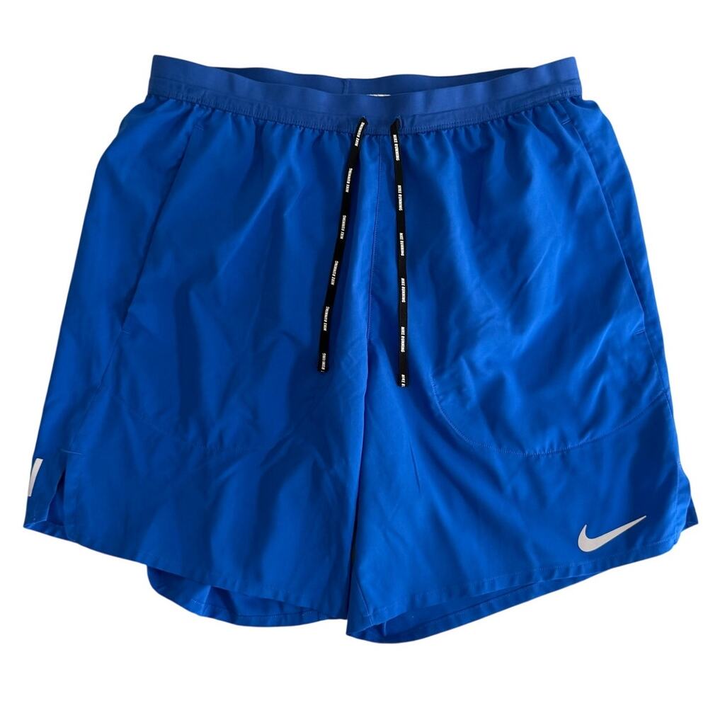 Nike Men's Flex Stride Dri-FIT Running Shorts Blue Lined Sz Small